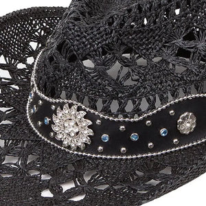 Deadwood Trading Jewelz- Toyo Straw Cowgirl Hat