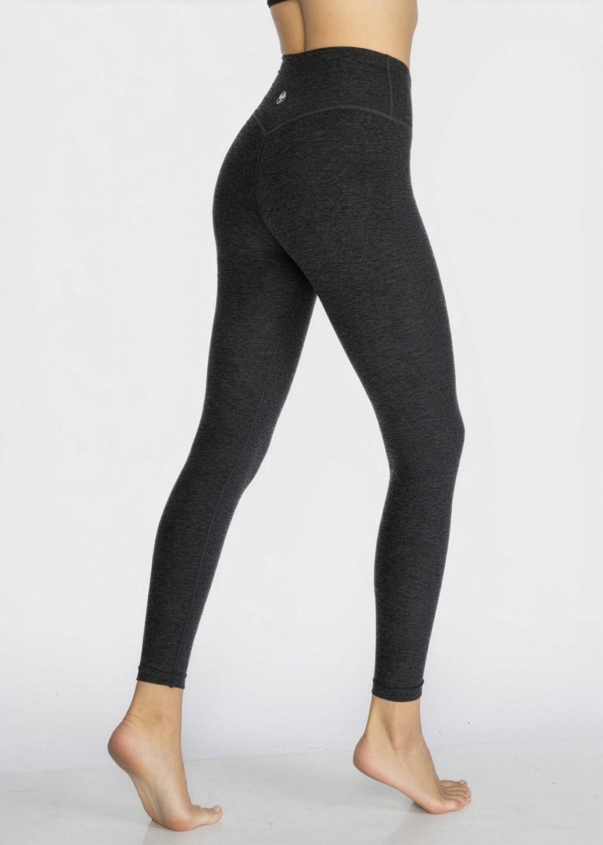 Trophy Yoga high waisted yoga leggings made in USA, featuring a sleek full-length design