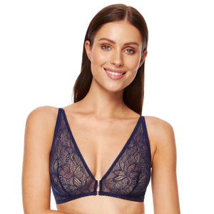 Sheer Lace Front Clasp Bralette Gorteks Tango-0