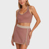 Built-in Shorts Golf Skirt Made in USA - Rosy