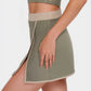 Trophy Yoga built-in shorts golf skirt made in USA, sporty athletic design for golf and yoga