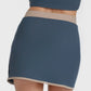 Trophy Yoga built-in shorts golf skirt in a sporty silhouette, made in USA