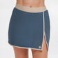 Trophy Yoga built-in shorts golf skirt, Made in USA, shown in a clean product view
