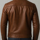 Thomas Leather Brown Jacket - Men Leather Jacket Brown