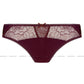 Gorteks Pamela Aubergine Semi Sheer Thong Panty-2