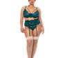 Mapale Bella Eyelash Lace Three-Piece Set