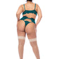 Mapale Bella Eyelash Lace Three-Piece Set