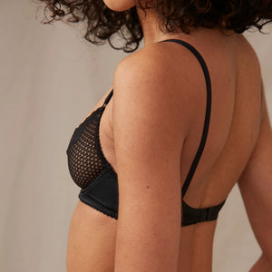 Timpa Alice Black Soft Demi Bra-1