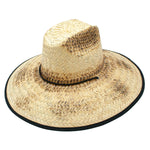 Peter Grimm Torch straw lifeguard hat by HatCountry with a wide brim and classic woven design