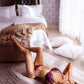 Mapale Bella Eyelash Lace Bralette & String Thong Panty