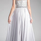 CLEARANCE - Cinderella Divine UJ0011 Cap Sleeved Long Dress (Size S)