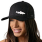 Steelhead Fish Trucker Hat  |  Outdoors Snapback
