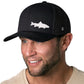 Steelhead Fish Trucker Hat  |  Outdoors Snapback