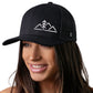 Mountains with Pine Trucker Hat  |  Outdoors Snapback
