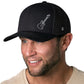 Electric Guitar Trucker Hat  |  Music Snapback