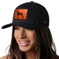 Doberman Trucker Hat  |  Dog Breed Snapback