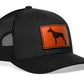 Doberman Trucker Hat  |  Dog Breed Snapback