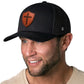 Shield Cross Trucker Hat  |  Leather Christian Snapback