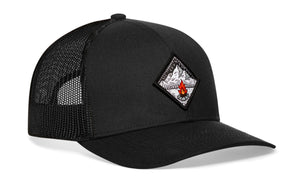 Campfire Trucker Hat  |  Outdoors Snapback