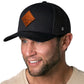 Campfire Trucker Hat  |  Leather Outdoors Snapback