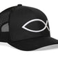 Jesus Fish Trucker Hat  |  Ichthys Snapback
