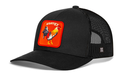 Rooster Energy Trucker Hat  |  chicken Snapback