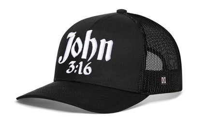 John 3:16 Trucker Hat  |  Christian Snapback