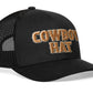 Cowboy Hat Trucker Hat  |  Western Snapback