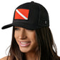 Dive Flag Trucker Hat  |  Snapback