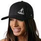 Sailboat Trucker Hat  |  White Beach Snapback