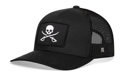 Pirate Flag Trucker Hat  |  Jolly Roger Snapback