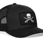 Pirate Flag Trucker Hat  |  Jolly Roger Snapback