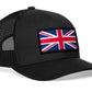United Kingdom Flag Trucker Hat  |  British Snapback