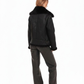 Estella Faux Fur Jacket in Black