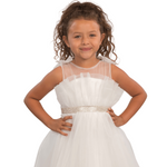 Brianna Blue Girls Formal Dress-1