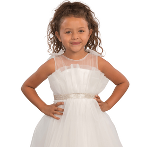 Brianna Blue Girls Formal Dress-1