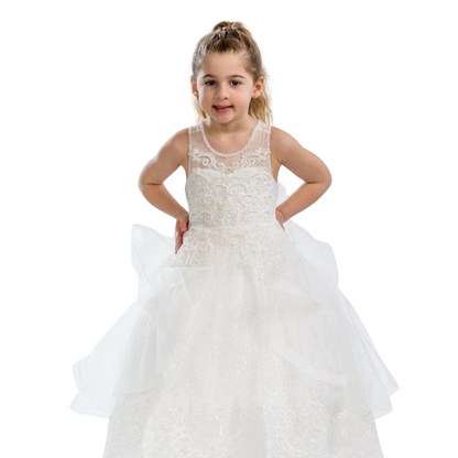 Princess Perfection Girls Formal Dress-0
