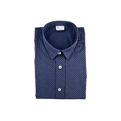 The Printed Boys Dressy Shirt-1