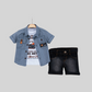 Vintage Bike Boys Casual Set - Farnelli