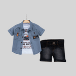 Vintage Bike Boys Casual Set - Farnelli