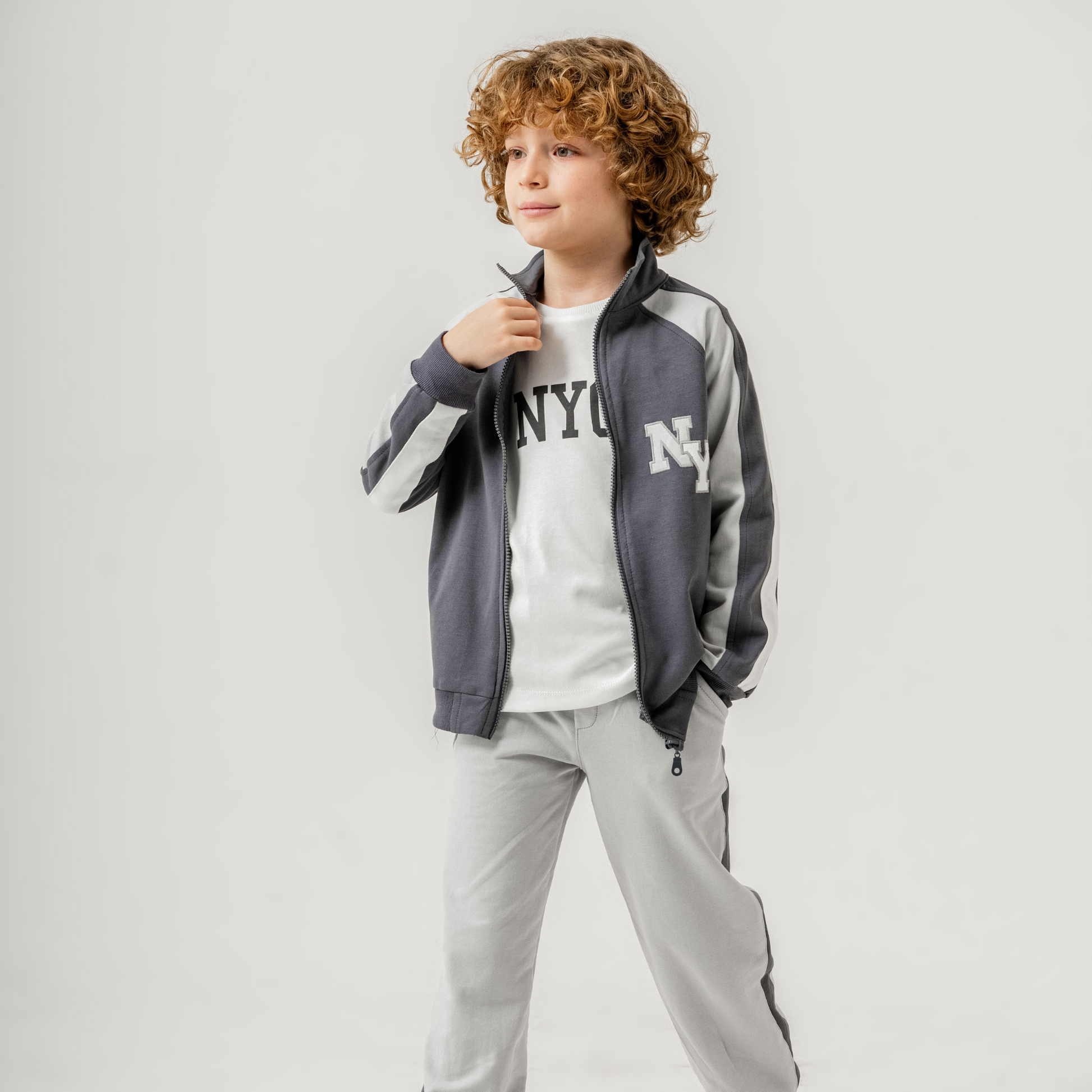 Sporty Steve Casual Jogger Set-4