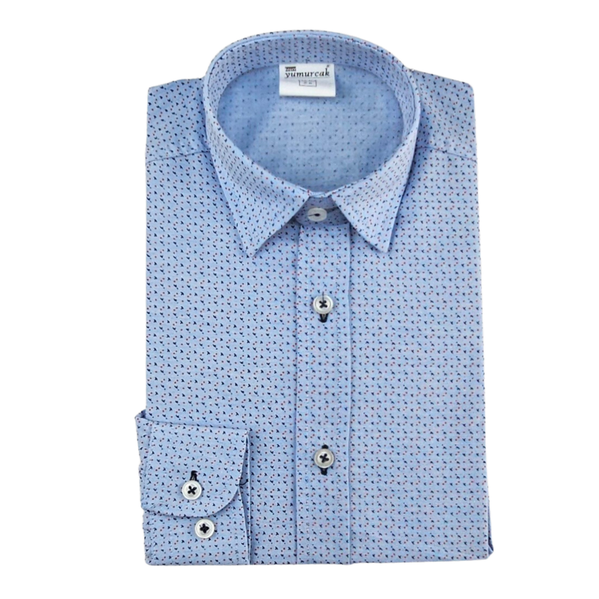 The Printed Boys Dressy Shirt-2