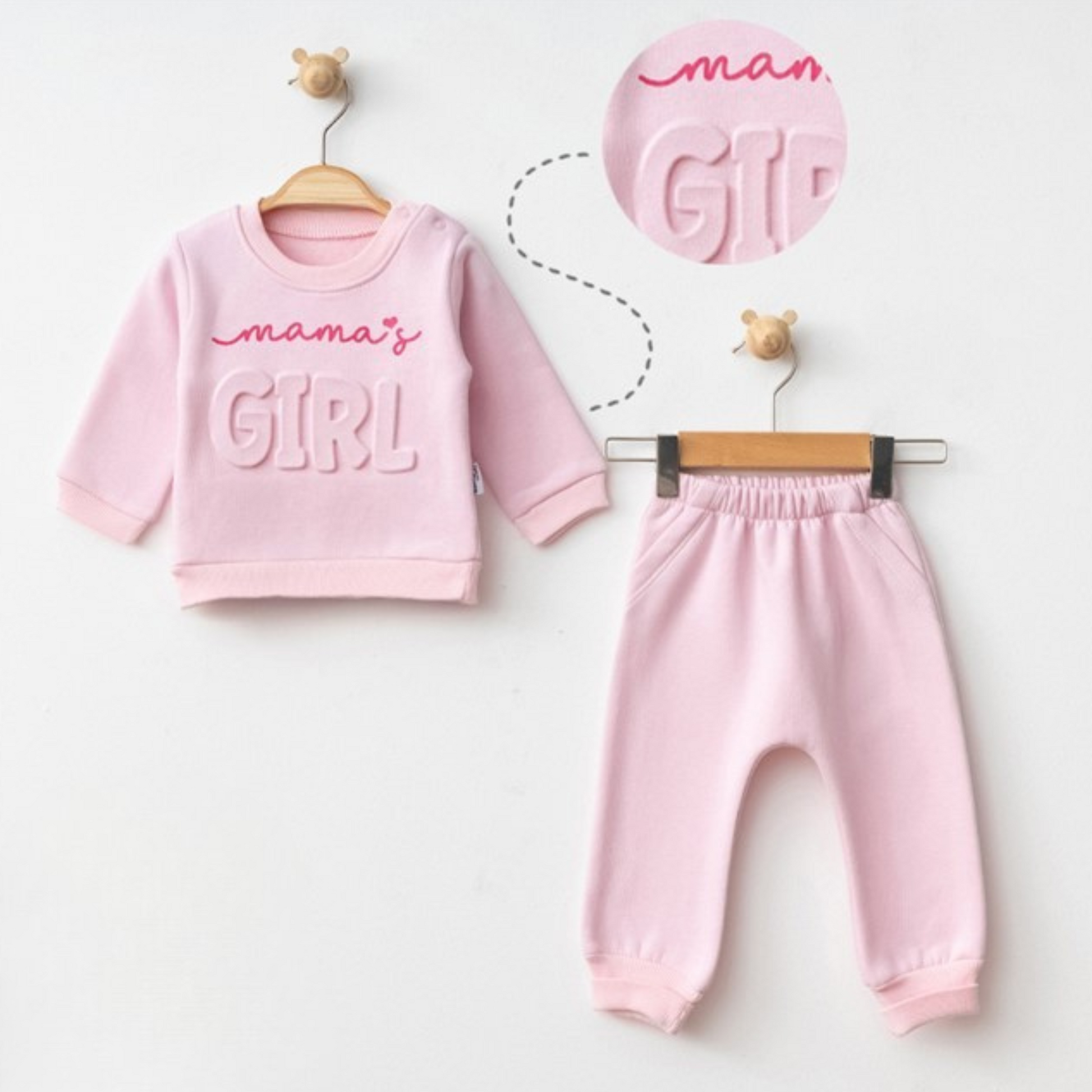 Mama's Girl Cotton Joggers Set-1