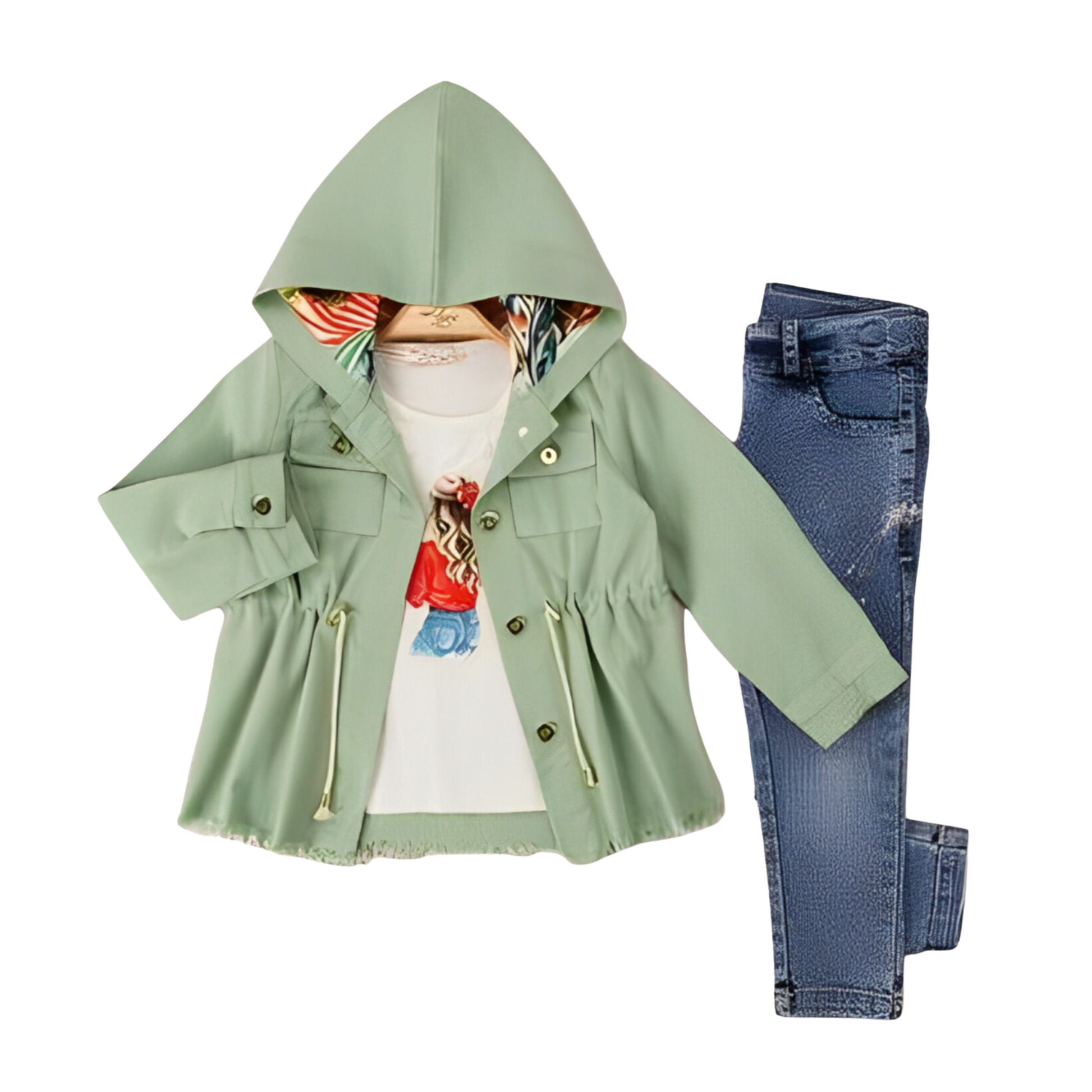 Spring South Girls Casual Set - Farnelli