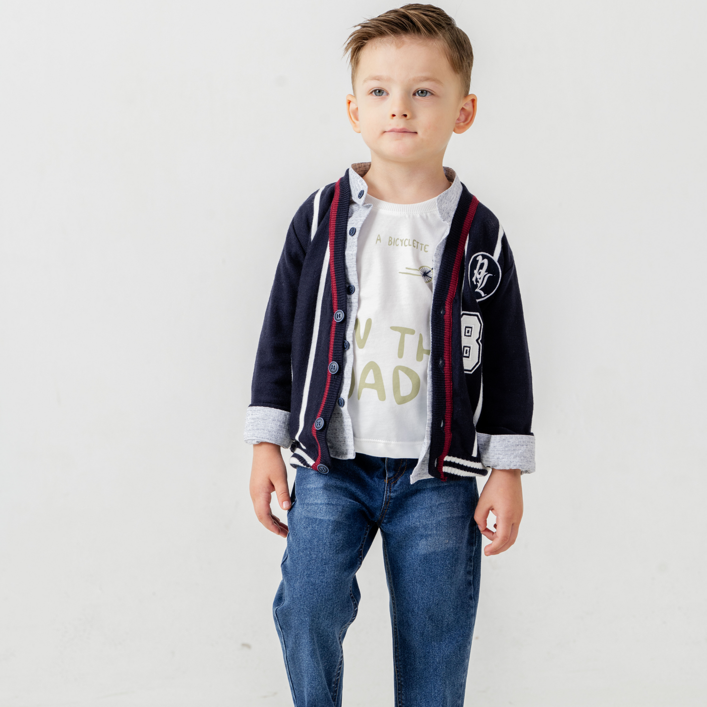 Randy Road Boys 4PC Sweater Set - Farnelli