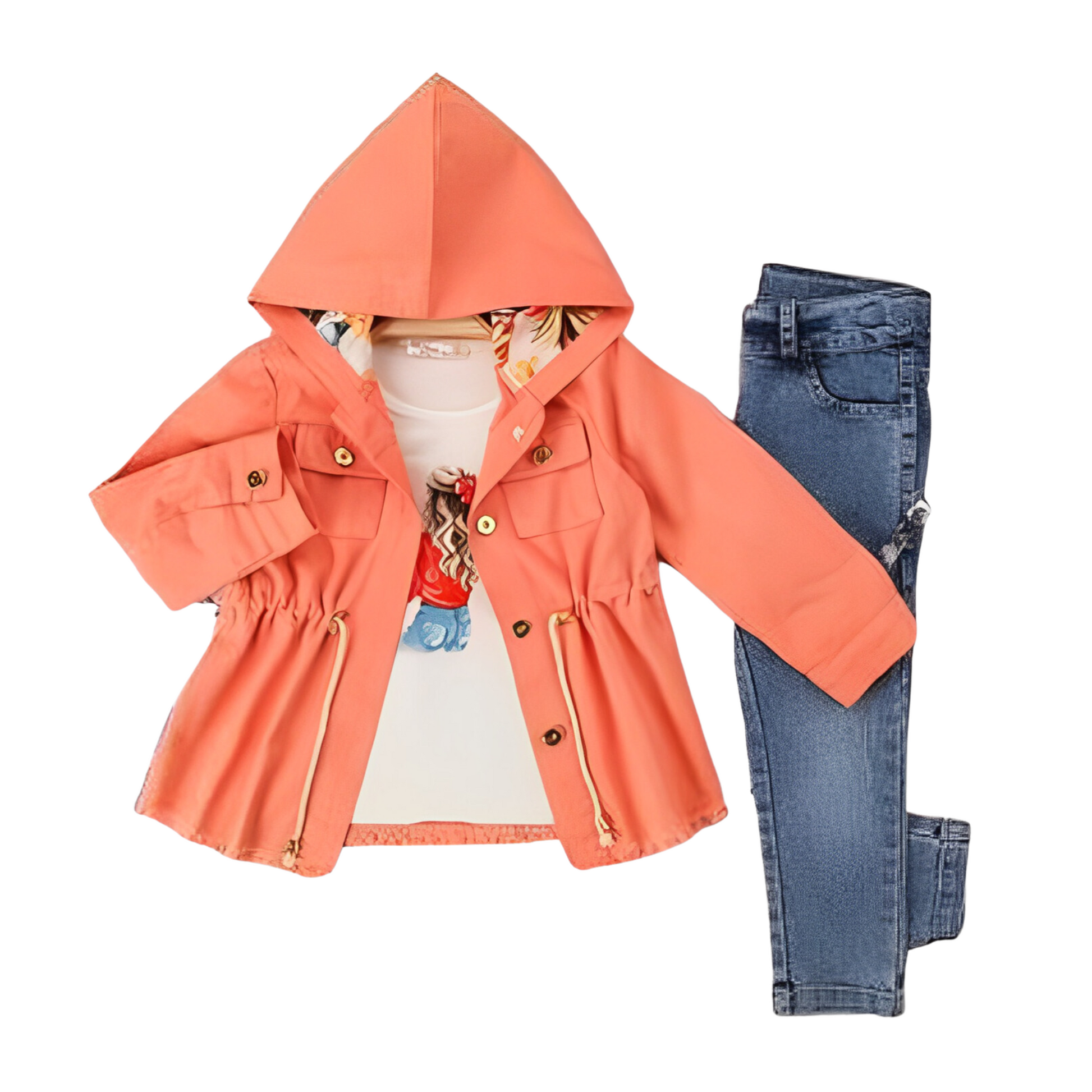 Spring South Girls Casual Set - Farnelli