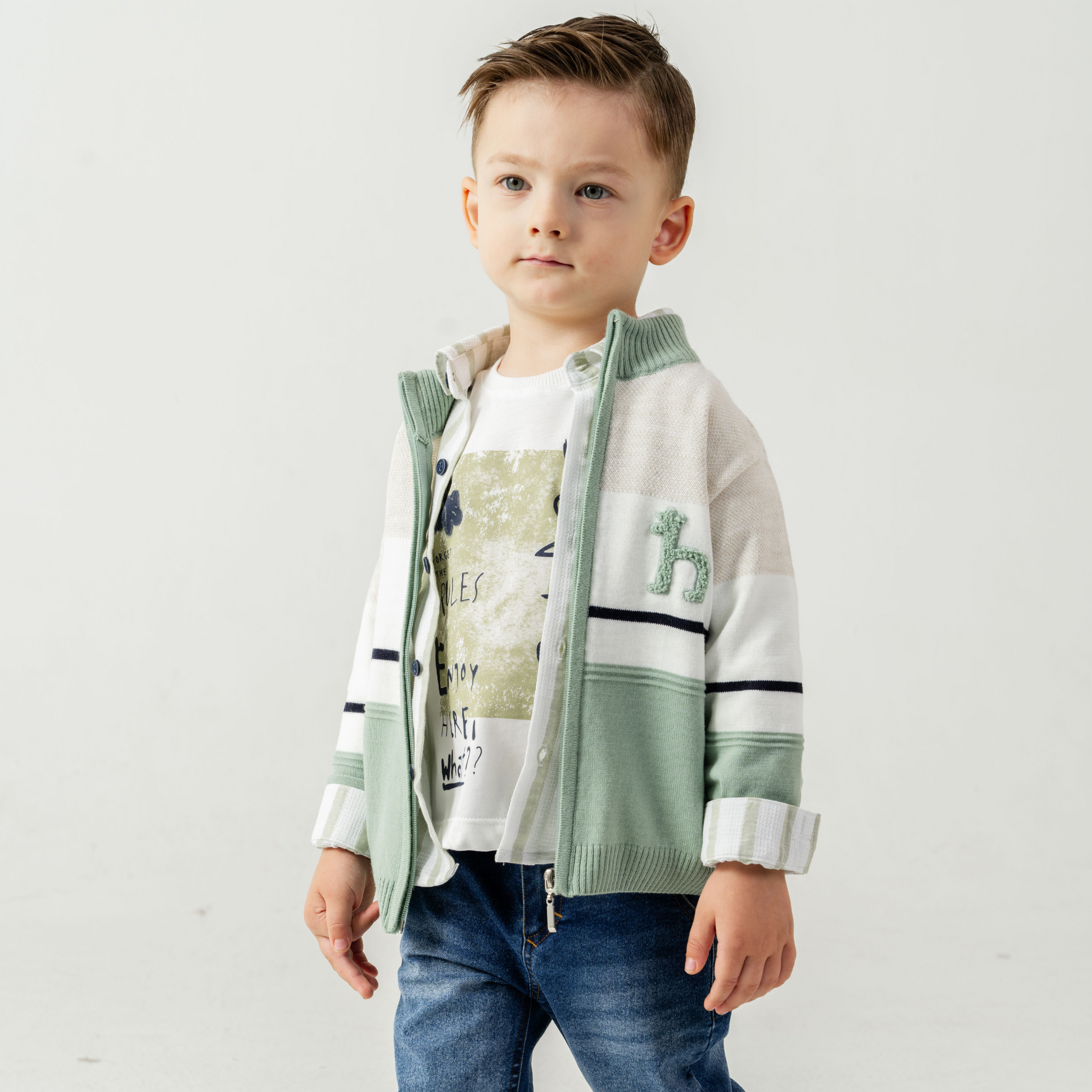 Harry Handsome Boys 4PC Sweater Set-2