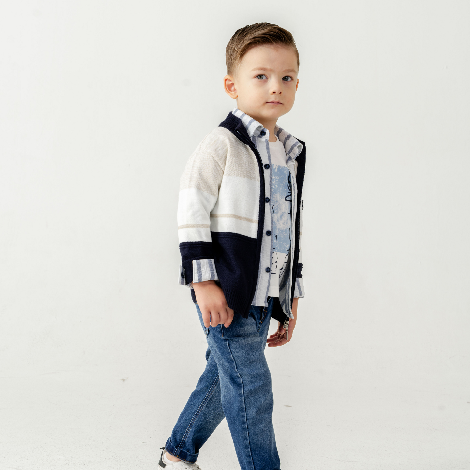 Harry Handsome Boys 4PC Sweater Set-3