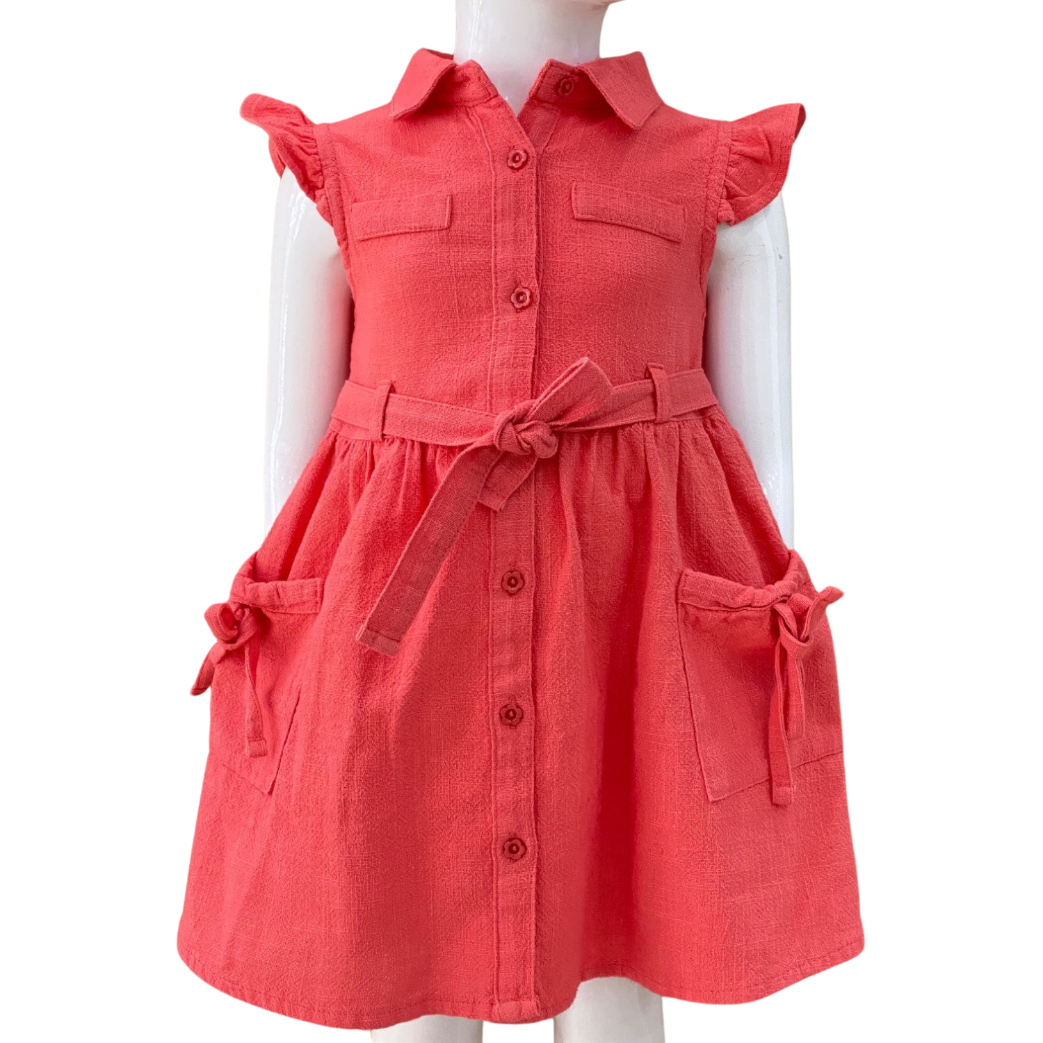 Sunlit Paradise's Cotton Girl Dress-3