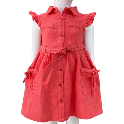 Sunlit Paradise's Cotton Girl Dress - Farnelli